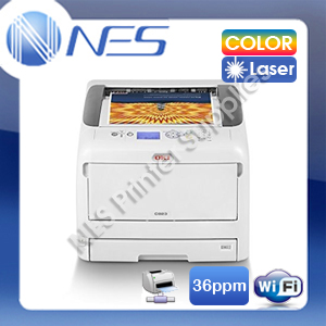 OKI C834nw A3/A4 Color Laser Wireless Network Printer+3-Year Warranty